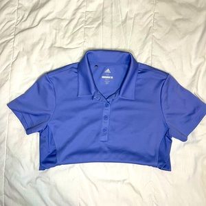 Shortsleeved Lavender Adidas Golf Top
